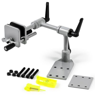 Mefape Universal Bow Vise, 360 Adjustable Bow Vise, Recurve Bow Compound Bow Vise, Archery Mounting Vise with Bow Level Tuning Kit, Archery Bow Maintenance Accessories