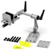 Mefape Universal Bow Vise, 360 Adjustable Bow Vise, Recurve Bow Compound Bow Vise, Archery Mounting Vise with Bow Level Tuning Kit, Archery Bow Maintenance Accessories view 1