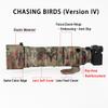 CHASING BIRDS Lens Camouflage Waterproof Coat for Sigma 60-600mm F4.5-6.3 DG DN OS Sports Rainproof Lens Protective Cover Version IV (Reed Camouflage, with SEL1.4X and 2.0X TC) view 3