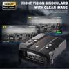 YONQIWU Night Vision Binoculars, 1080P HD Photos Videos in Darkness, 1640FT/500M Viewing Distance, for Night Vision and Day, Hunting view 2