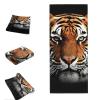 KHiry Microfiber Towel Tiger Face Towels for Beach Quick Dry Towel Soft Lightweight Travel Towels Absorbent Large Easy Pack Travel Things Beach Blanket for Gym Sports Swimming, 30*70cm view 1