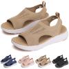 Women's Breathable Orthopedic Sandals Comfortable Walking Tennis Shoes Sandals Arch Support Wide Fit Plantar Fasciitis Sport Athletic Hiking Outdoor Active Summer Dressy Soft Mat Diabetic Sandalss (Brown, Adult, Women, 6, Numeric, US Footwear Size Sy view 1