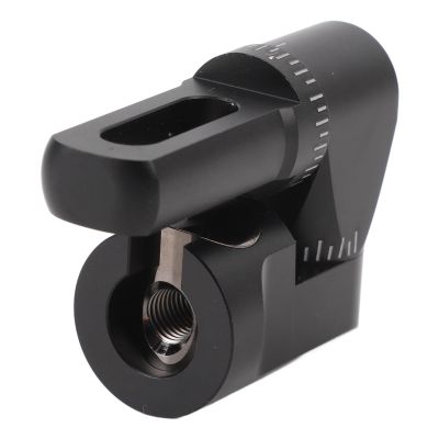 Tbest Single Side Adjustable V-Bar Mount,Bow Stabilizer Adjustable Single Side V Bar Mount Quick Disconnect Rod for Compound Bow Archery Bow