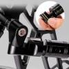 Tbest Single Side Adjustable V-Bar Mount,Bow Stabilizer Adjustable Single Side V Bar Mount Quick Disconnect Rod for Compound Bow Archery Bow view 4