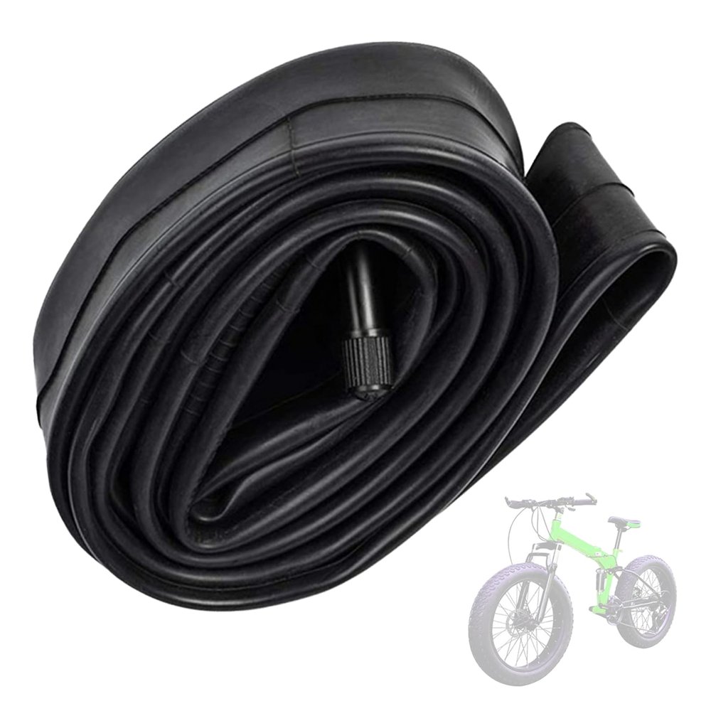 24x4,26x4.9Fat Bike Tube,Replacement Puncture Proof Inner Tube,Butyl Rubber Bicycle Tube for Ebike Road Mountain Snowmobile Tire,20x4,20x4.9,26x4,24x4.9