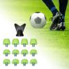Amagogo 12x Soccer Replacement Spikes Screw in 7mm 10mm Professional Football Shoe Spikes Rugby for Indoor Outdoor Sports, Green view 3
