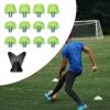 Amagogo 12x Soccer Replacement Spikes Screw in 7mm 10mm Professional Football Shoe Spikes Rugby for Indoor Outdoor Sports, Green view 4