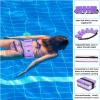 Motionchic 5 Pcs Pool Aquatic Exercise Set Including 2 Lightweight Water Dumbbells, 2 Ankle Swimming Weights, and Swim Belt Water Exercise Equipment for Aquatic Aerobics(Purple,Classic) view 3