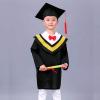 2024 Kindergarten Graduation Cap and Gown Tassel Set for Preschool Toddler (Yellow, 3-4 Years) view 3