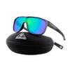 EYEGLAD MARS One-Piece Lifestyle Outdoor Polarized sunglasses UV400 Anti-Seawater Women Men Adult Teenager Running Fishing Hiking Sports (Foggy Grey) view 1