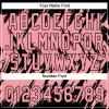 Black Medium Pink Softball Jerseys Personalized Practice Uniform Stitched Name Number, Custom Game Day 2-Button Baseball Tee Shirts for Men Women Youth Boys Girls, Scratch Styles Sports Team Pullover view 4