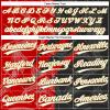 Personalized Black Red Boys Short Sleeve Shirts Softball, Custom Practice T-Shirts for Men Women, Design Scratch Pattern Sports Team Uniforms Stitched Name, Number, Logo Mesh Youth Baseball Jerseys view 3