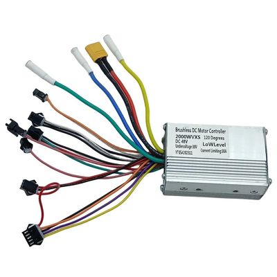 XIBANY Motorized Scooter 1000W /2000W Brushless DC Motor Controller for KUGOO G2 Pro 48V Electric Scooter Controller Replacement Spare Parts Motorized Scooter (Color : 2000W Controller)