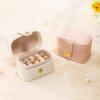 CTBAOKFG Trinket box, mini ring box, portable earrings, ring storage box, jewelry box view 4