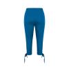 ZYXTIM Cotton Capri Pants for Women Women's Wide Leg Yoga Pants Capris Crossover High Waist Crop Dress Pants with Pockets Loose Lounge Casual Summer view 4