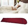 Gavigain Sleep Sack Adult, Travel Camping Sleeping Sack Ultralight Elastic Hotel Sheet Compact Sleep Bag Sack Compact Tanning Sleep Sack for Outdoor Camping Youth Hostels Picnic (Wine Red) view 3