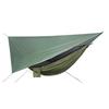 TTANPSON Hammock Portable Nylon Camping Hammock with Waterproof Rain Fly Canopy Tarp for Outdoor Hanging Bed Sleeping, Green 1 view 1