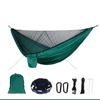 TTANPSON Hammock Portable Nylon Camping Hammock with Waterproof Rain Fly Canopy Tarp for Outdoor Hanging Bed Sleeping, Green 1 view 4