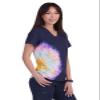 KOI Basics 1114PLM Tie Dye Splash L view 1