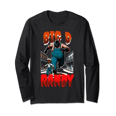 Big D Randy Halloween Meme, Funny Big Randy Meme Long Sleeve T-Shirt
