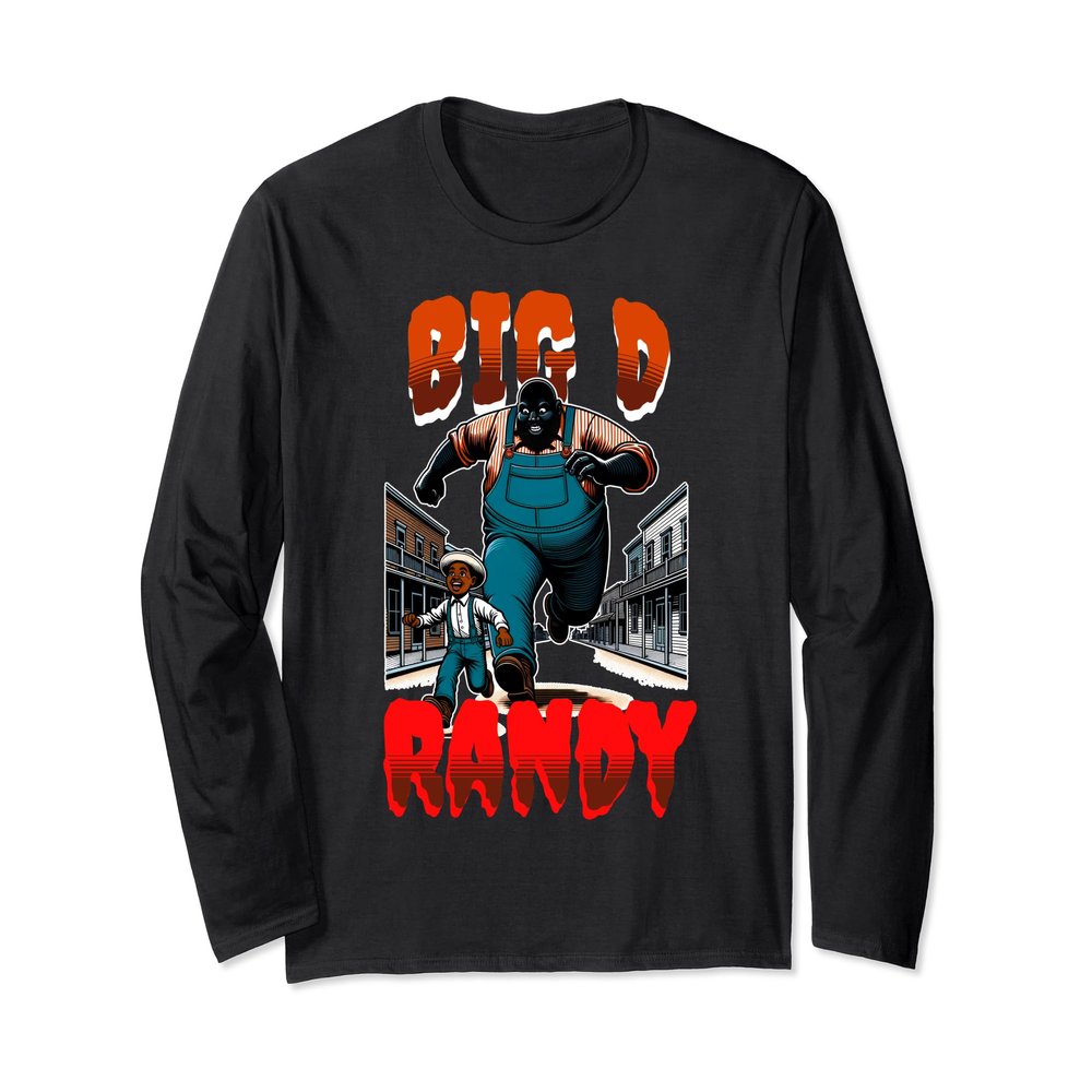 Big D Randy Halloween Meme, Funny Big Randy Meme Long Sleeve T-Shirt