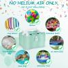 AGPtEK 3-in-1 Air Pump for Inflatables and Balloon Electric Air Balloon Pump 600W for Latex 260Q Foil Balloons with Hose Extension Quick-Fill Inflator Deflator for Air Mattress, Compression Bag(Green) view 3