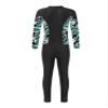 iiniim Girls Long Sleeve Rash Guard Swimsuit UPF 50+ Sunsuit Kids Rash Tops Shirts with Swim Legging Pants Black 16 Years view 4
