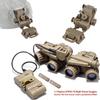 GPNVG 18 Dummy Model Night Vision Goggles - Non-Functional Four-Tube Binocular Prop with NVG Mount for Tactical Helmet and Cosplay (Tan) view 2