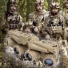 GPNVG 18 Dummy Model Night Vision Goggles - Non-Functional Four-Tube Binocular Prop with NVG Mount for Tactical Helmet and Cosplay (Tan) view 3