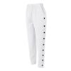 NineFit Basics Clearance Deals Under 5 Dollars Cropped Pants for Women Business Casual Summer Linen Cotton Casual Crop Pants with Drawstring Elastic Waist Pockets for Women Teen Girl White, 3X-Large view 3