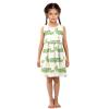 Aflyko Girls Dresses Cartoon Alligator Heart Summer Sleeveless Dress Casual Fit Toddler Playwear Infant Lovely Everyday Wear Themed Birthday Party Dress 3T view 2