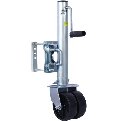 FRITHJILL Boat Trailer Jack Stand - Heavy-Duty 1500 Lbs Capacity with 10" Travel, Ideal for Various Trailers
