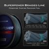 KastKing Superpower Braided Fishing Line, Gray, 30 LB, 150 Yds view 2