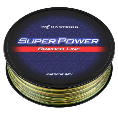 KastKing Superpower Braided Fishing Line, Camo, 20 LB, 150 Yds