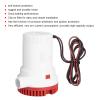 2000GPH Boat Bilge Pump, Boat Bilge Water Pump, 12V Boat Water Discharge Pump for Ponds, Pools, Spas Silent, Boat view 2