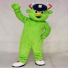Eamior Astros Aliens Mascot Costume Adult Size for Men & Women with Built-in Fan Inside the Head view 1