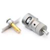 Generic Derraco Engineering Ugly SRT Shoulder Referenced Brass Case Trimmer - Simple, Precise, and Fast (NO.34 Collet ONLY(7mm PRC)), silver view 4