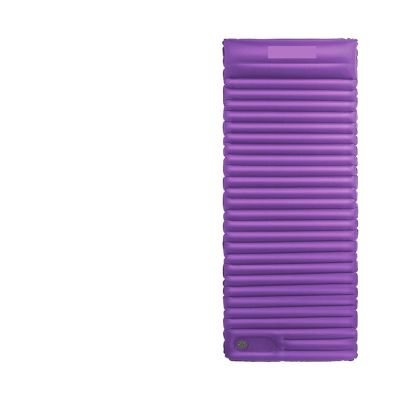 GaRcan Outdoor Travel Camping Mat Inflatable Mattress Thicken Air Mat Sleeping Pad with Pillow Lightweight Portable Tent Mat (Lpurple)