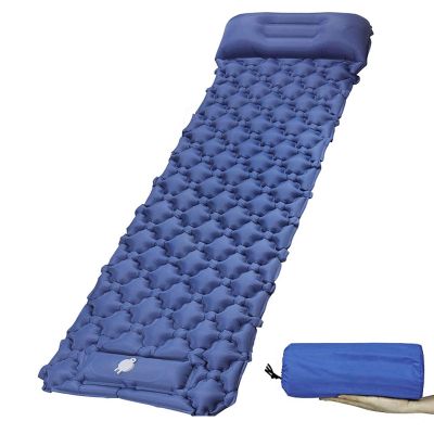 GaRcan Inflatable Sleeping Mattress Inflatable Sleeping Mat for Outdoor, Inflatable Sleeping Mat Ultraligh, Self-Inflating Camping Mat with Built-in Inflatable Pillow, for Outdoor, Hiking