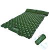 GaRcan Inflatable Sleeping Mattress Double Camping Mat with Pillow, Waterproof and Moisture-Proof Roll Mats, Sleeping Pad with Built-in Air Pump, Ultralight and Small Pack Size, for Hikin view 1