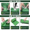 GaRcan Inflatable Sleeping Mattress Double Camping Mat with Pillow, Waterproof and Moisture-Proof Roll Mats, Sleeping Pad with Built-in Air Pump, Ultralight and Small Pack Size, for Hikin view 4