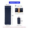 GaRcan Widesea Camping Press-Type Inflatable Mattress Outdoor Sleeping Pad Ultralight Beach Picnic Air Mat Folding Tent (Blue) view 3
