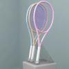 Acrylic Transparent Racket Storage Rack, Table Top Display Tennis Rackets Stand, Badminton Racket Holder for Sports Retail Store(for Tennis Racket) view 1