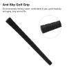 High Performance Rubber Golf Club Grip,Breathable Golf Putter Grip,Non Slip Performance in All Weather Conditions for Children Beginner Training (Black) view 3