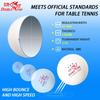 DOUBLE FISH Ping Pong Balls - White 3 Star WTT Smash Offical 40+ Table Tennis Balls - ITTF Approval Professional Ping Pong Ball - Liu Shiwen Endorsed Training & Competition Table Tennis Ball 6 Pack view 3