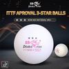 DOUBLE FISH Ping Pong Balls - White 3 Star WTT Smash Offical 40+ Table Tennis Balls - ITTF Approval Professional Ping Pong Ball - Liu Shiwen Endorsed Training & Competition Table Tennis Ball 6 Pack view 4