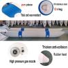 majuingg Inflatable Boat Airbag Pontoon, Water Fishing Bicycle Thickened Self-Platform Pontoon Catamaran Fishing view 3