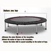 Mini Trampoline Spring Cover, Round Trampoline Replacement Pad Thickened Oxford Cloth Trampoline Safety Pad Parts for Indoor Home Fitness (A3, 38 inch - 0.96 Meter Diameter - 8 Holes) view 2