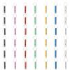 42pcs Aluminum Outdoor Emergency Whistle, Referee Whistle, High Decibel Whistle,Survival Whistle Set for Hiking, Camping, Adventure view 1