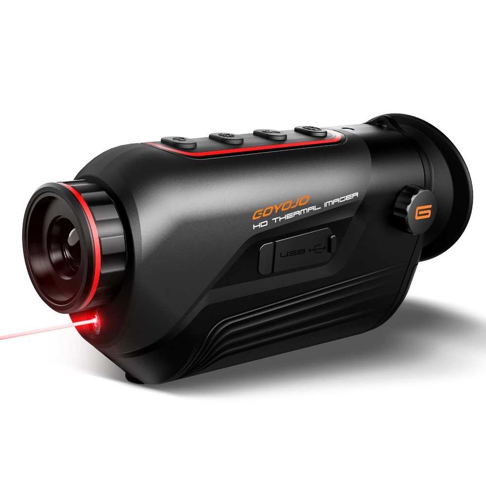 GOYOJO G315 Thermal Monocular, 384x288 (50 Hz) Thermal Imaging Monoscope Camera for Adults, 15mm Focal Lens Vision Goggles Thermal Scopes for Night Hunting Camping